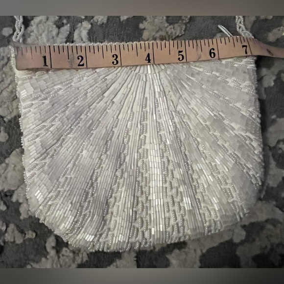 ***😀3 for $35./Beautiful, small, white, beaded purse. - Picture 5 of 7